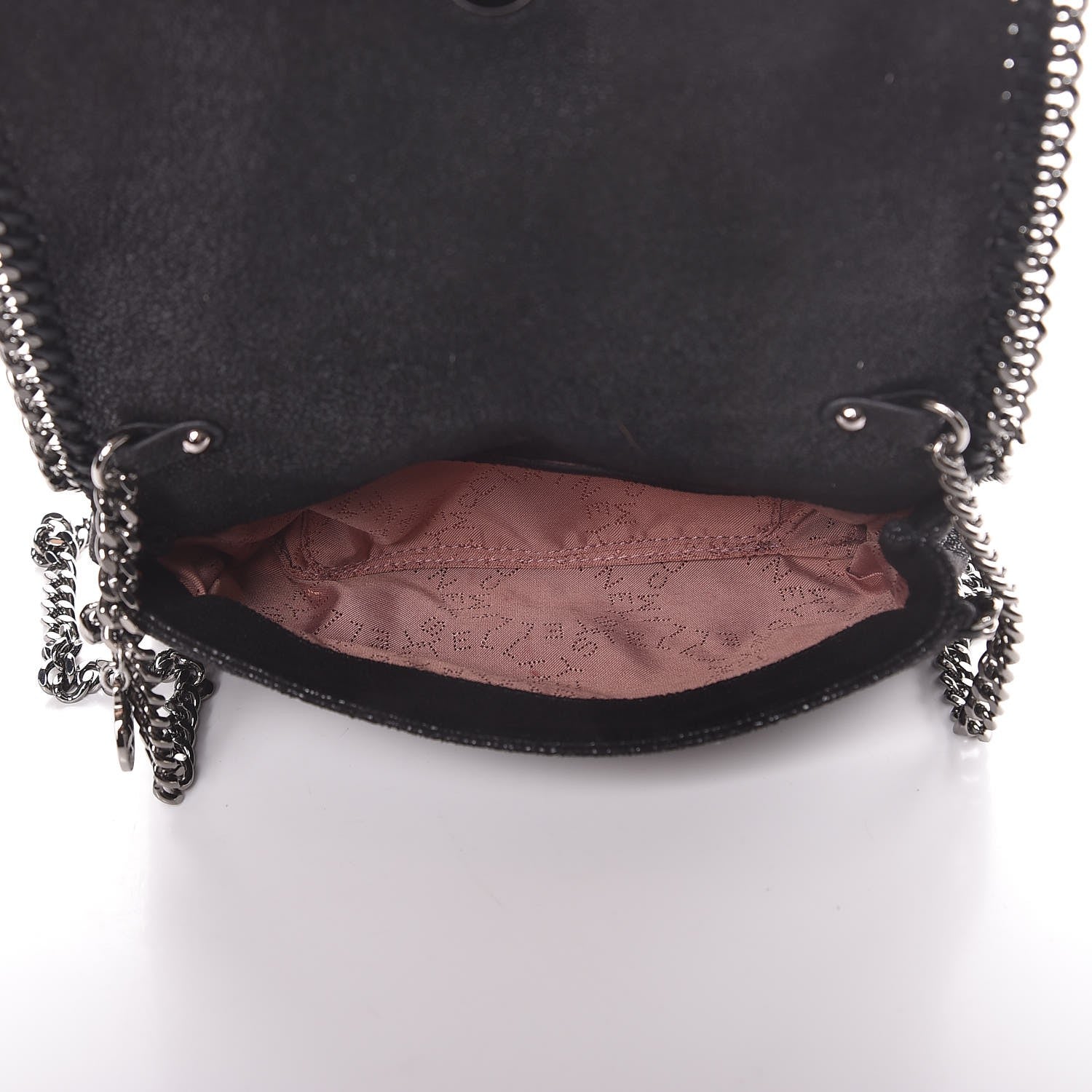 Stella McCartney Shaggy Deer Falabella Zipper Crossbody Bag Black 5 of 10