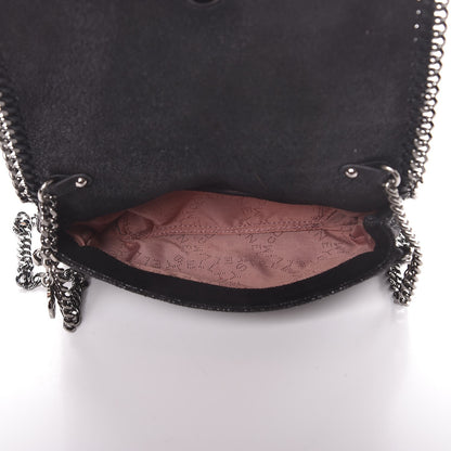 Stella McCartney Shaggy Deer Falabella Zipper Crossbody Bag Black 5 of 10