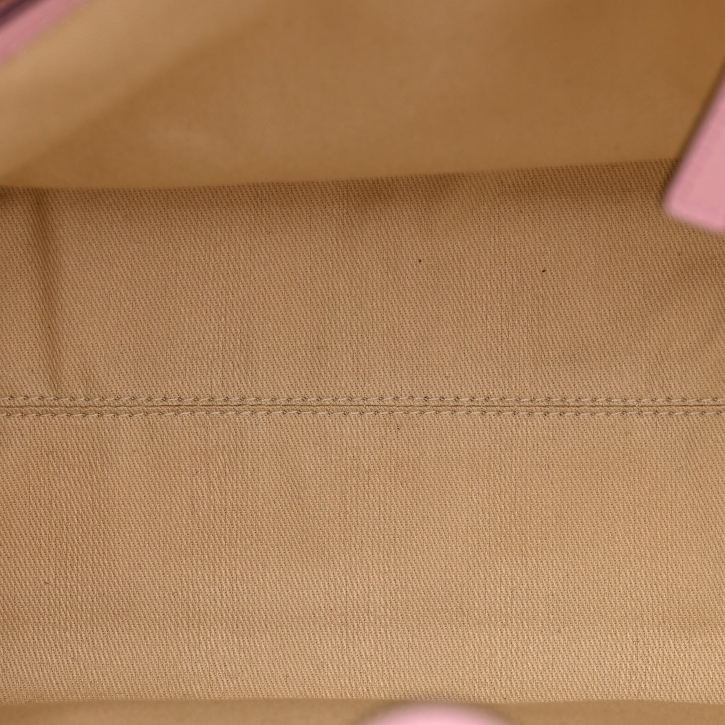 Canvas Calfskin Allover La Medusa Small Tote Pink