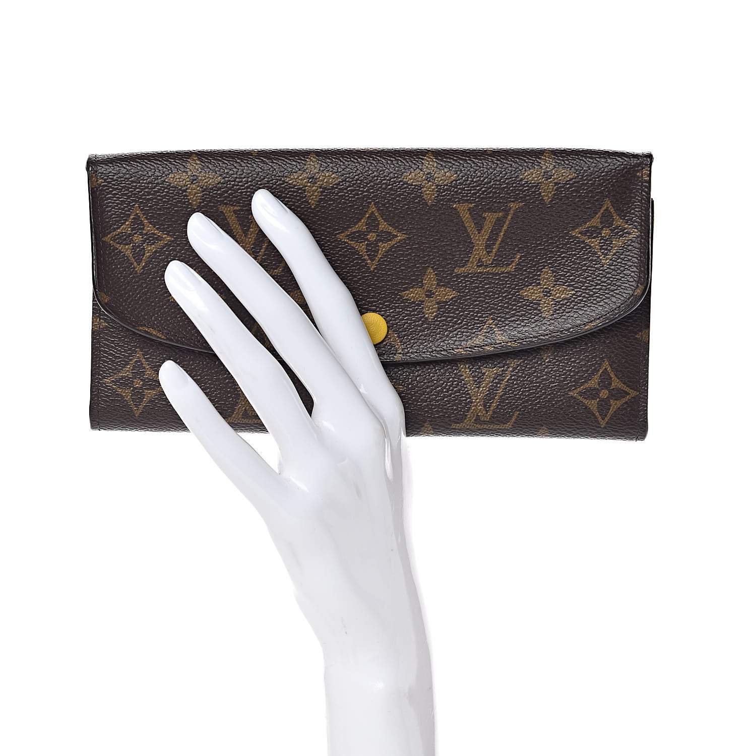 Louis Vuitton Monogram Emilie Wallet Mimosa 2 of 9