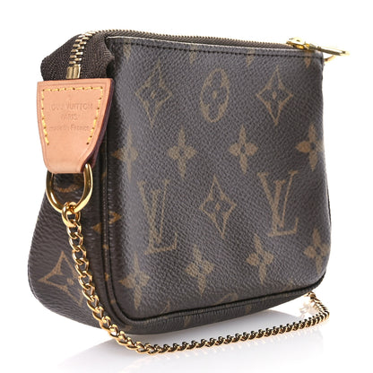 Louis Vuitton Monogram Mini Pochette Accessories 3 of 7