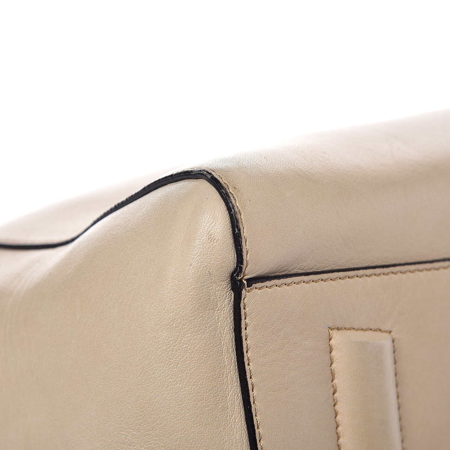Givenchy Calfskin Medium Bi-Color Antigona Cream Black 16 of 17