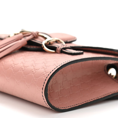 Gucci Microguccissima Mini Emily Shoulder Bag Soft Pink 10 of 11