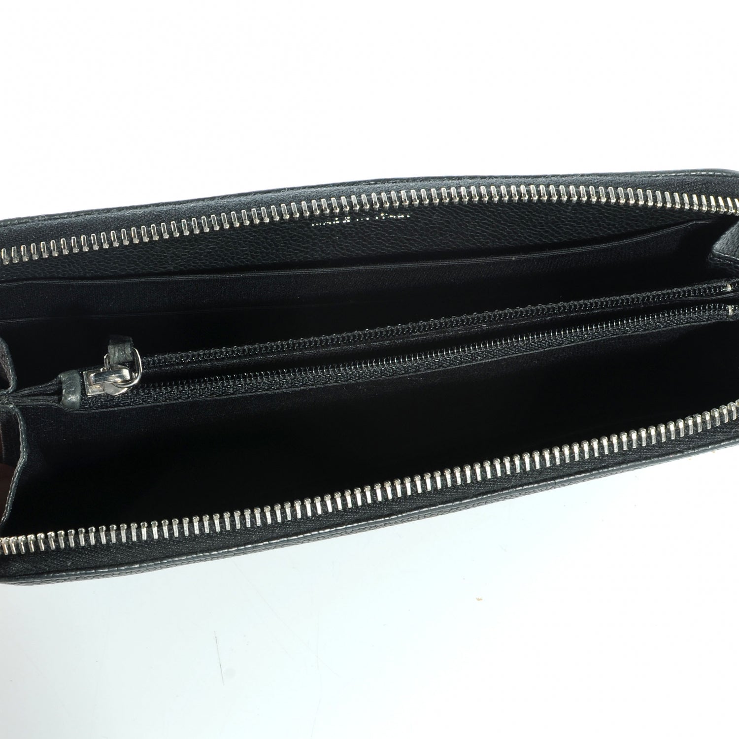 Chanel Caviar Zip CC Around Wallet Black 10 of 10