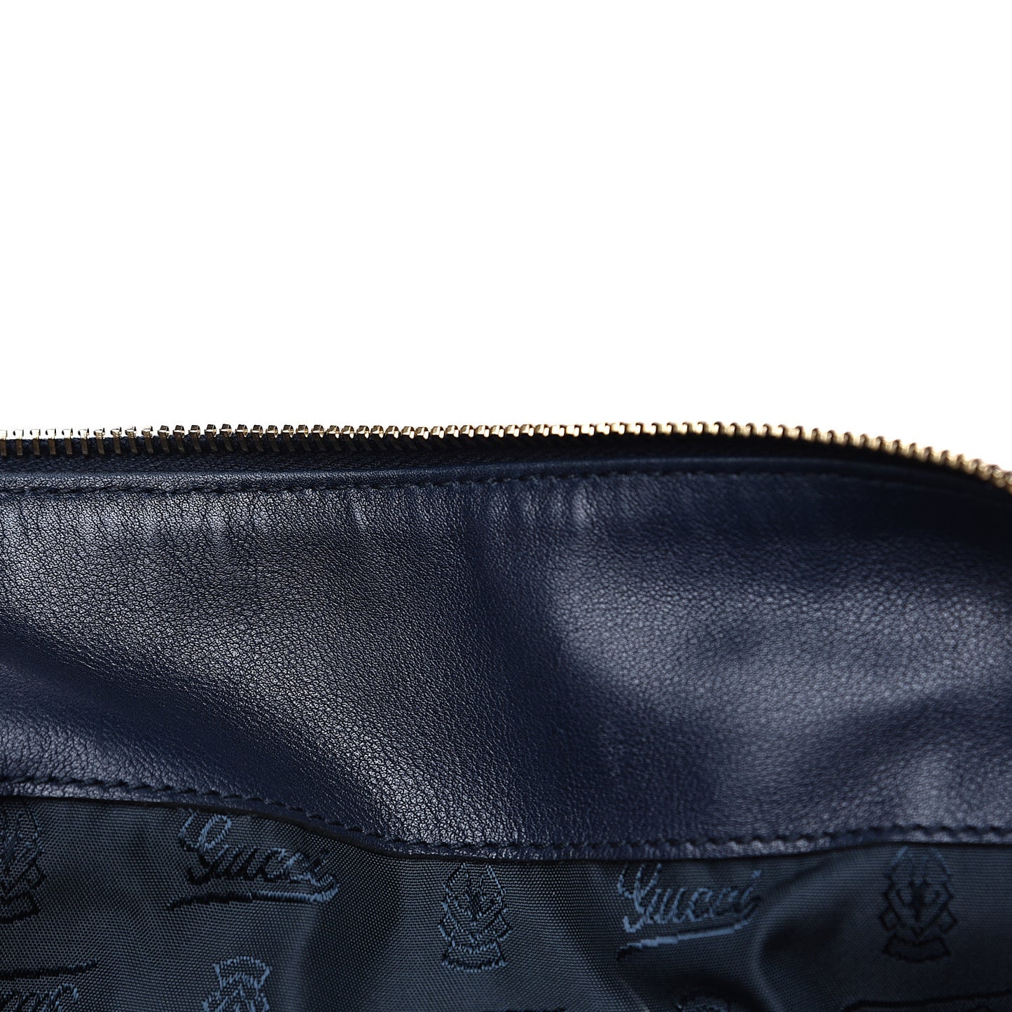 Crystal Monogram Hysteria Tote Navy Blue