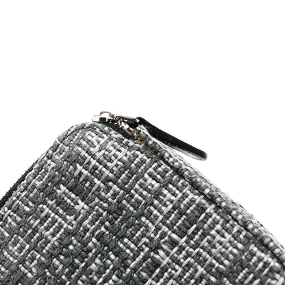 Chanel Canvas Small Deauville Clutch With Chain Charcoal 13 of 13