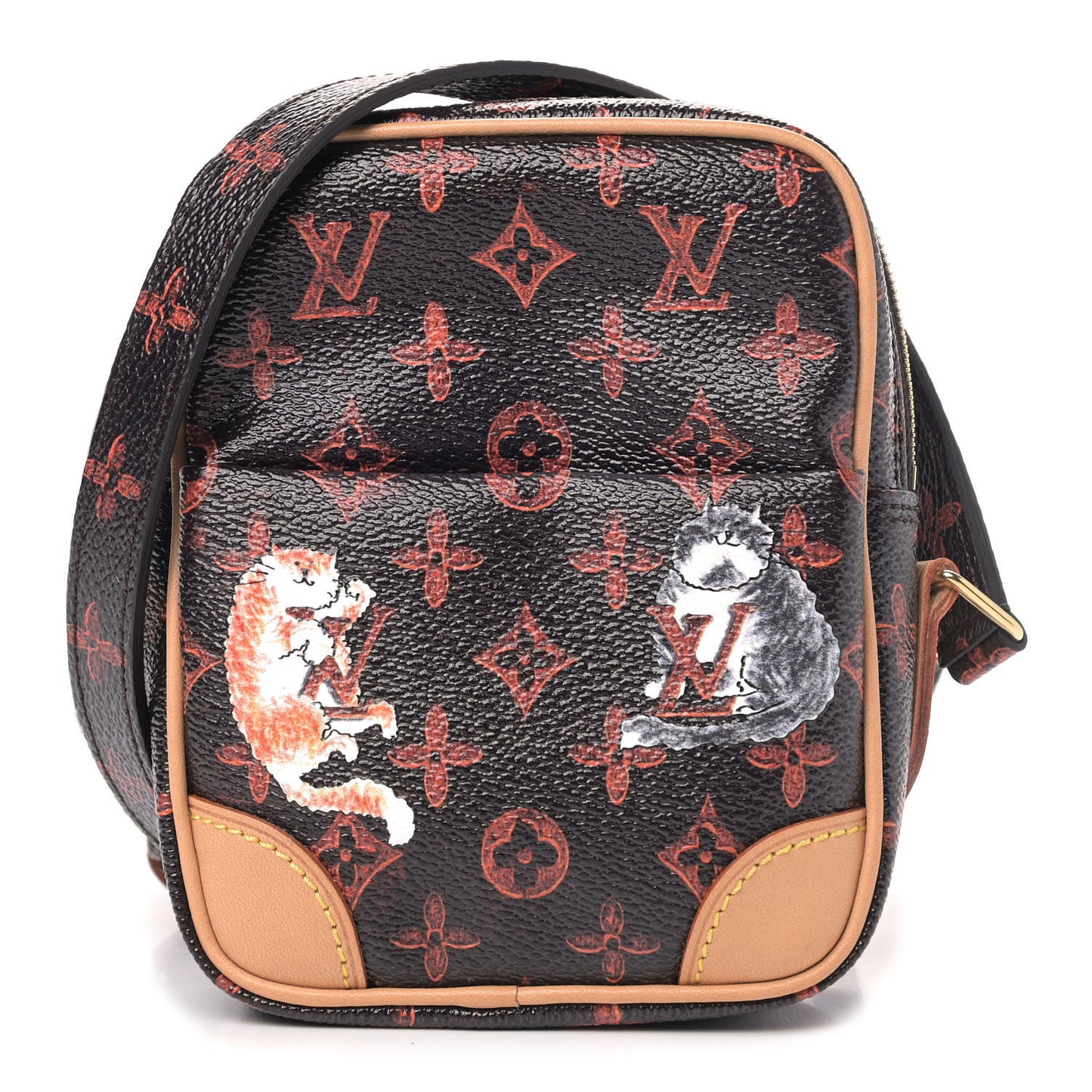 Catogram Small Paname Marron