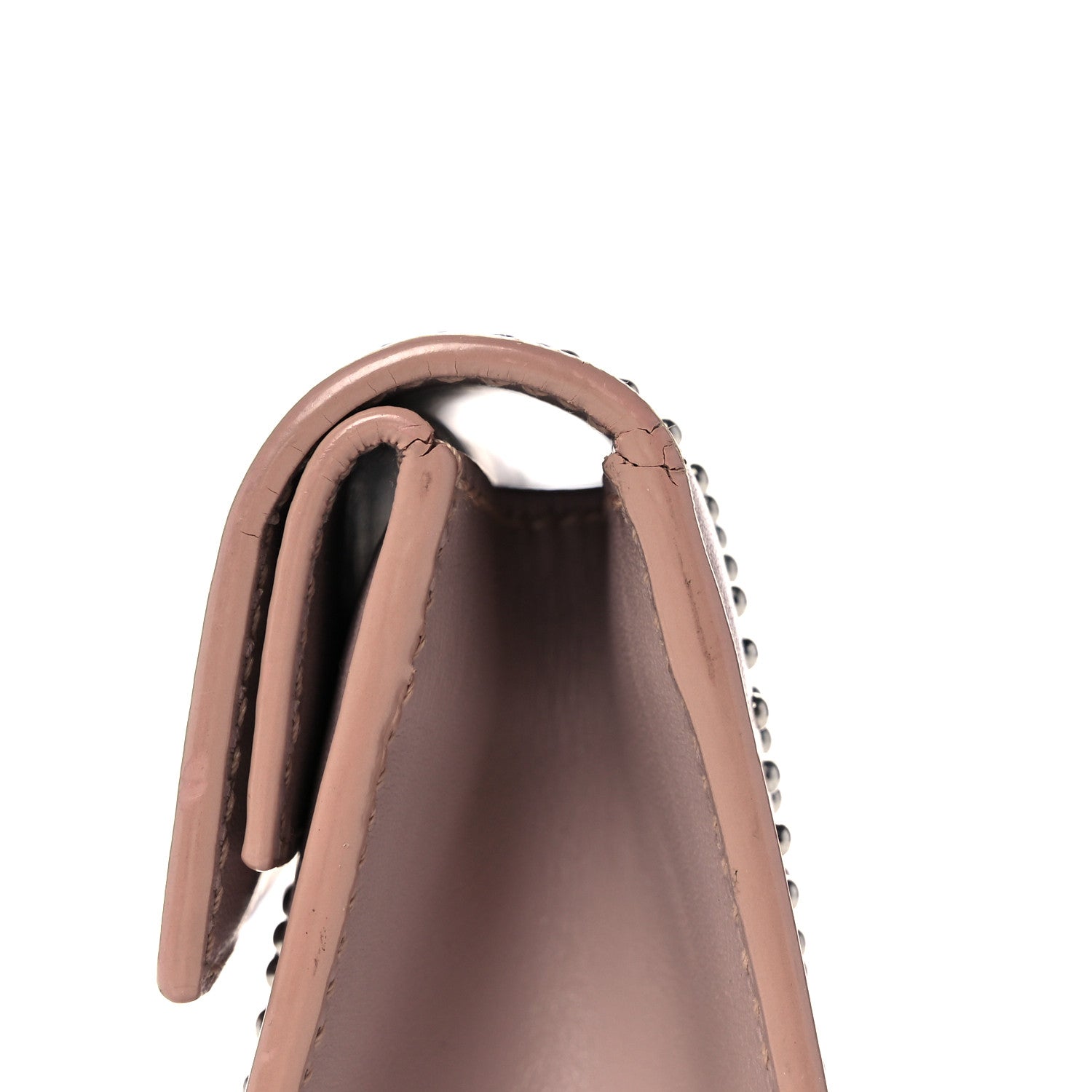 Alaia Calfskin Arabesque Studded Clutch Sable 18 of 18