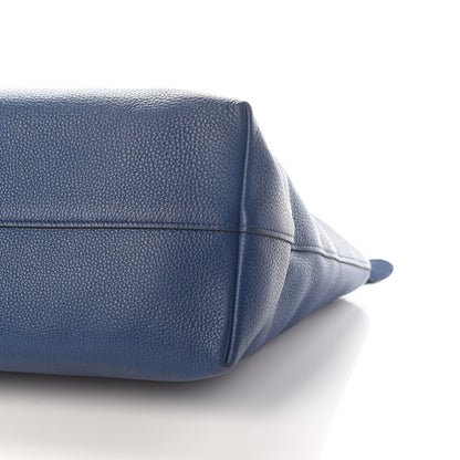Prada Vitello Phenix Side Zip Tote Inchiostro 8 of 9