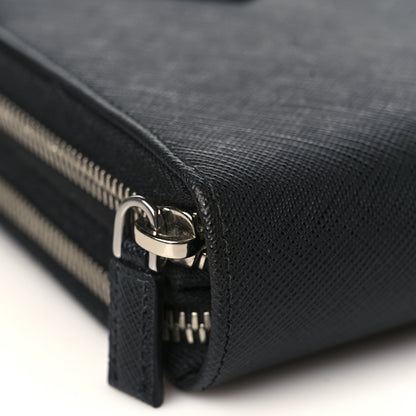 Prada Saffiano Phone Crossbody Pouch Black 6 of 8