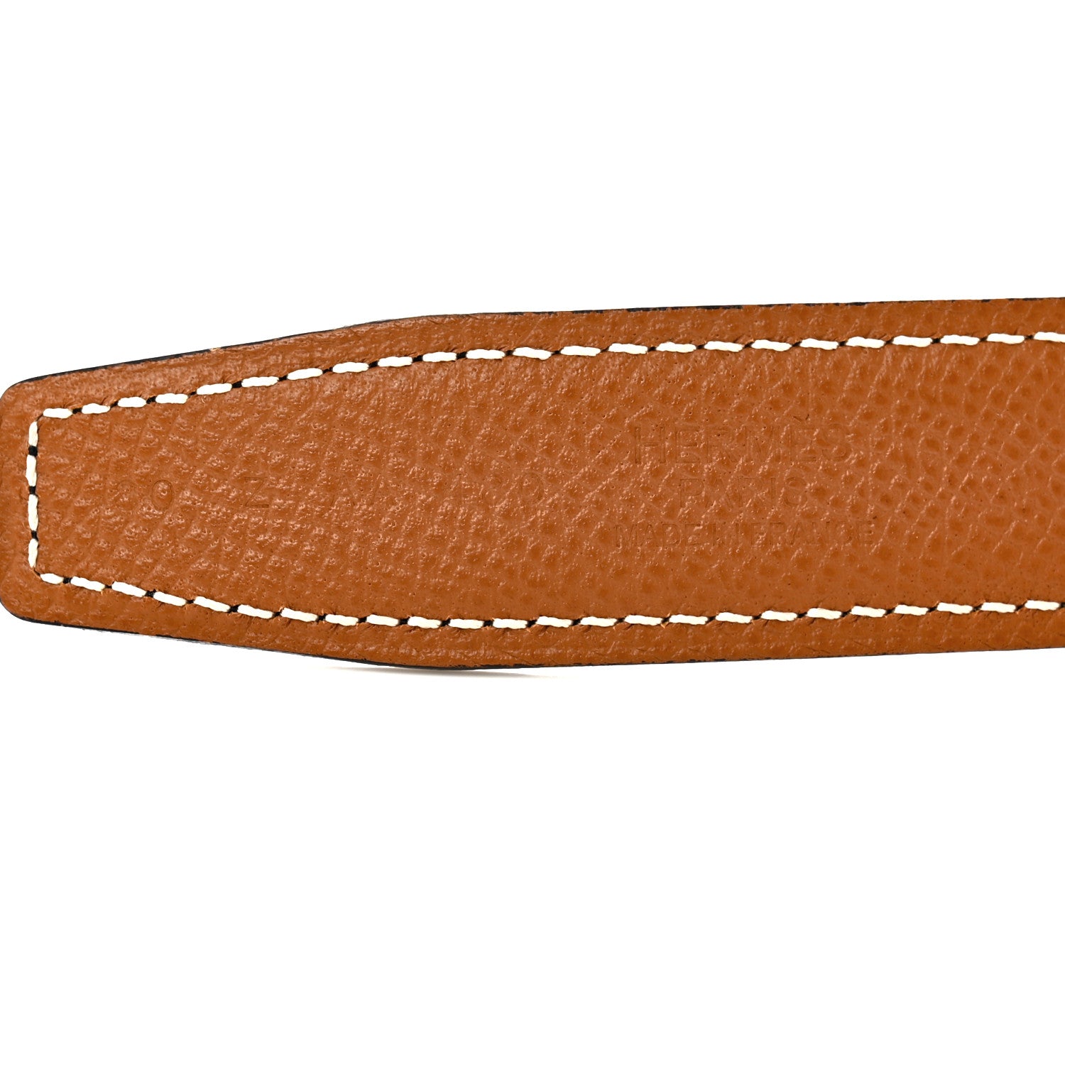 Hermes Epsom Swift 32mm Martelee H Belt 80 32 Black Gold 5 of 5