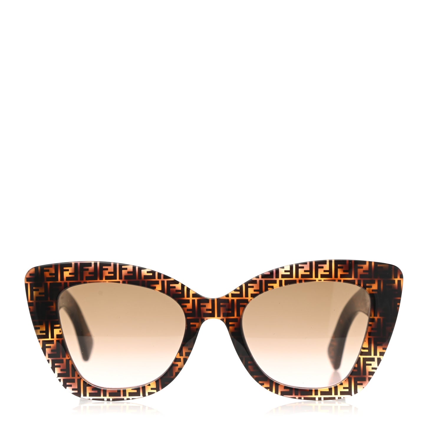 Acetate F is Fendi FF 51mm Cat Eye Sunglasses 0327/S Tortoise Camouflage