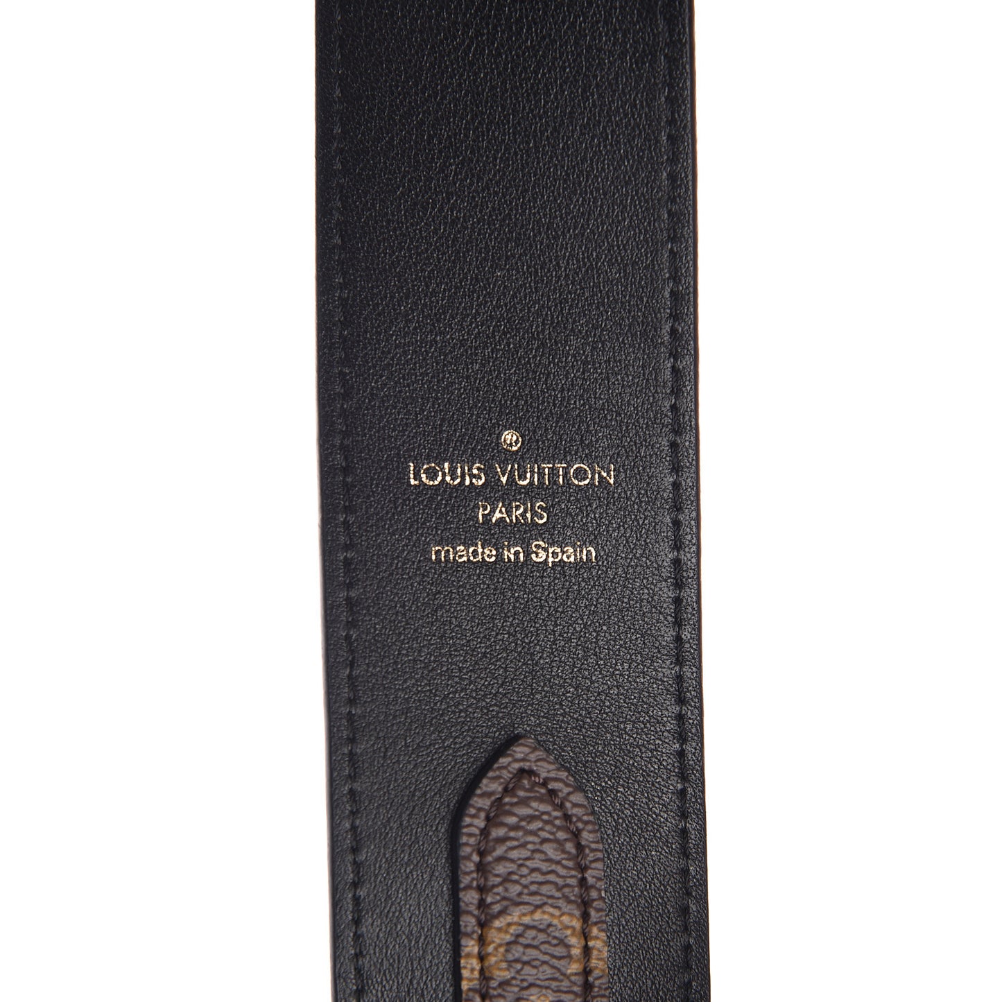 Monogram Bandouliere Shoulder Strap Black