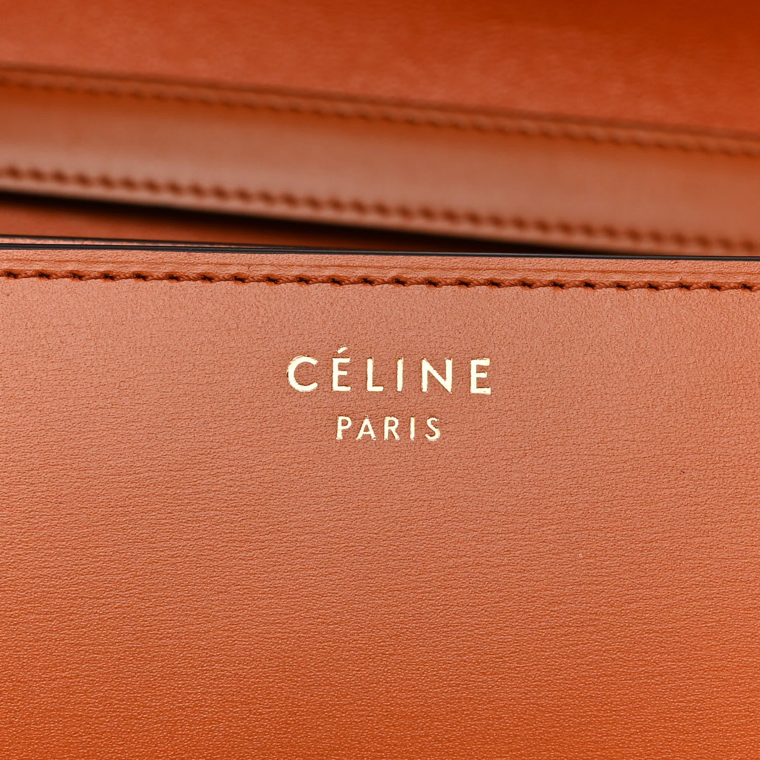 Celine Box Calfskin Medium Classic Box Flap Bag Chestnut 6 of 11