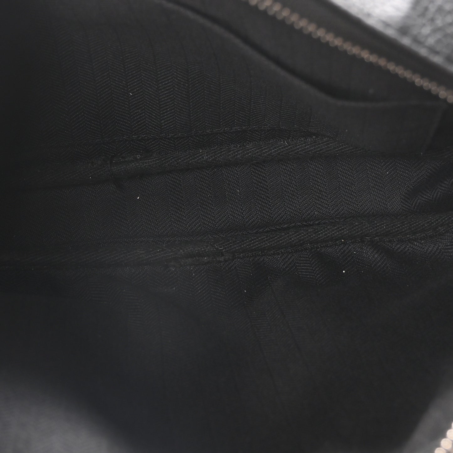 Soft Grained Calfskin XS Military Messenger Bag Black
