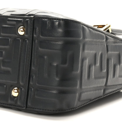Fendi Nappa FF 1974 Embossed Small FF Tote Black 9 of 9