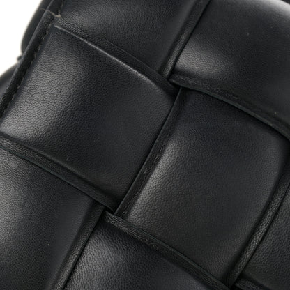 Bottega Veneta Nappa Maxi Intreccio Padded Cassette Crossbody Bag Black 12 of 14