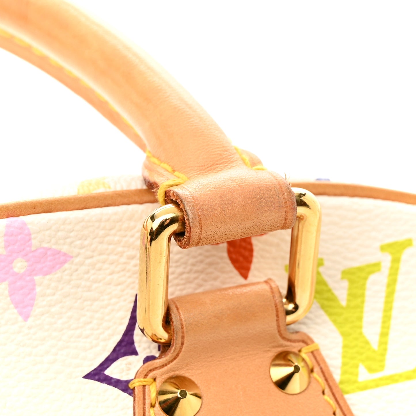 Monogram Multicolor Trouville White