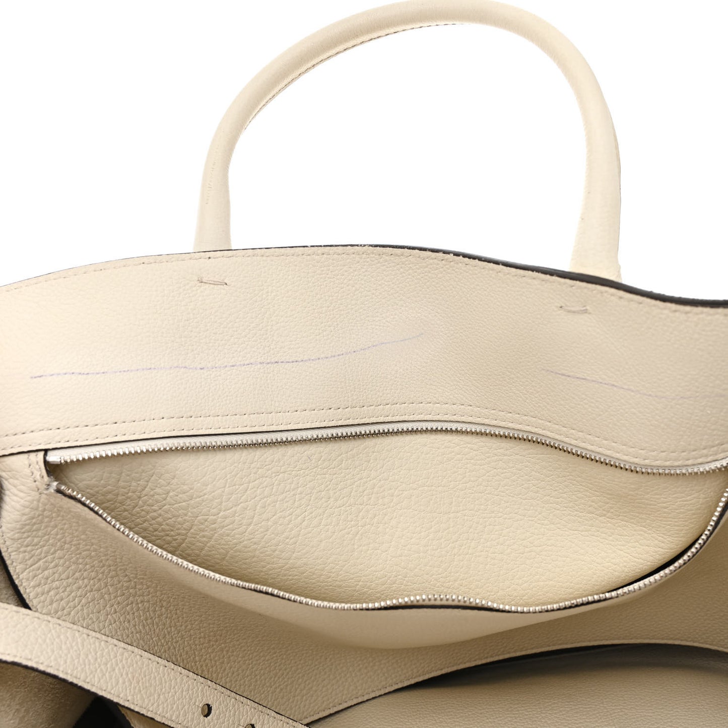Soft Calfskin Medium Jackie Top Handle Bag Antique White