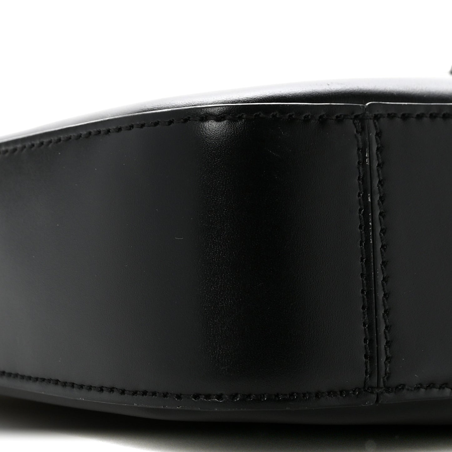 Smooth Calfskin TB Shoulder Bag Black