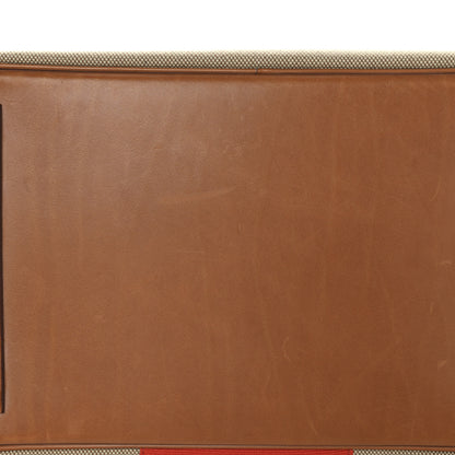 Hermes Toile Natural Barenia Flag Birkin 35 Fauve Paprika 13 of 18