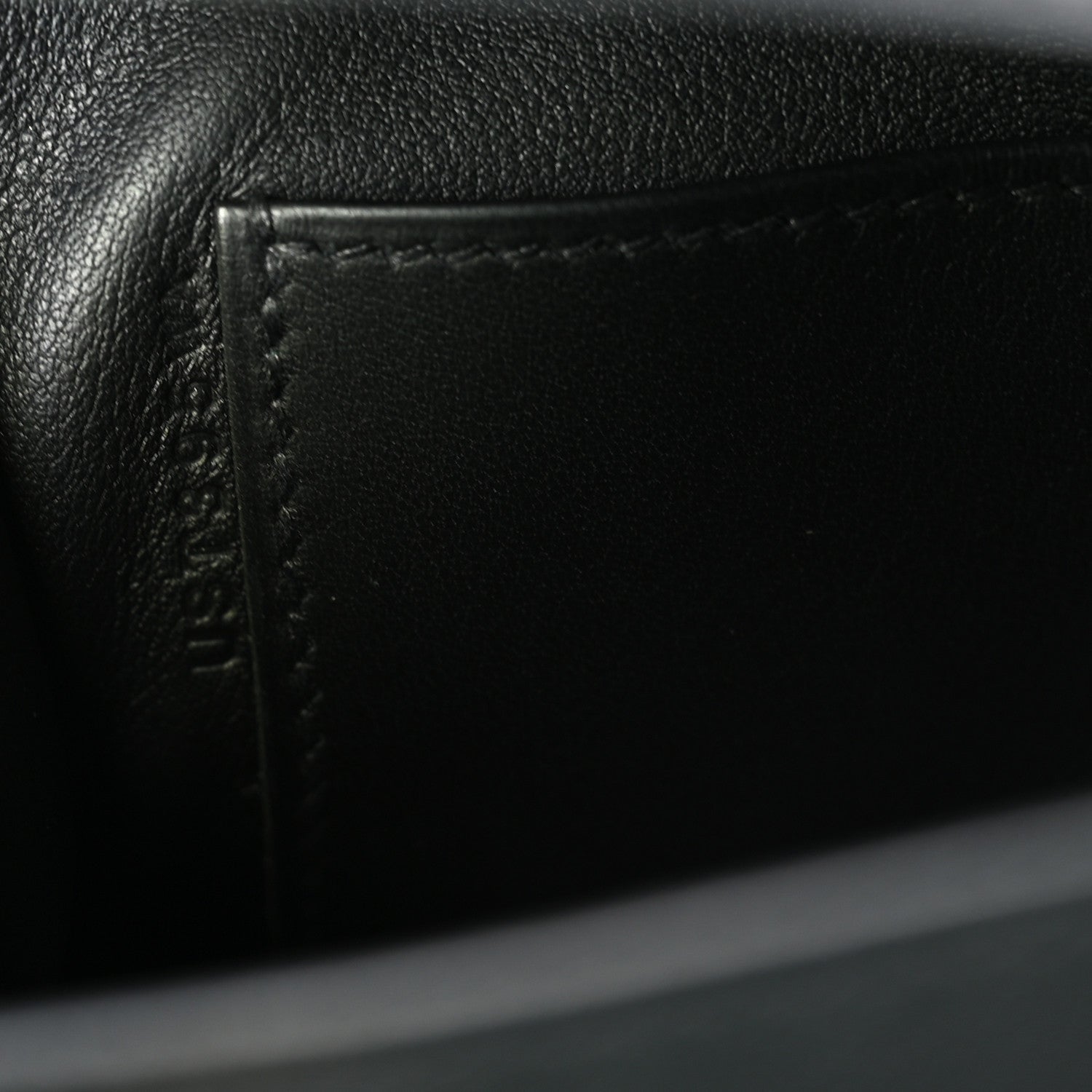 Hermes Swift Kelly Pochette Clutch Black 7 of 11