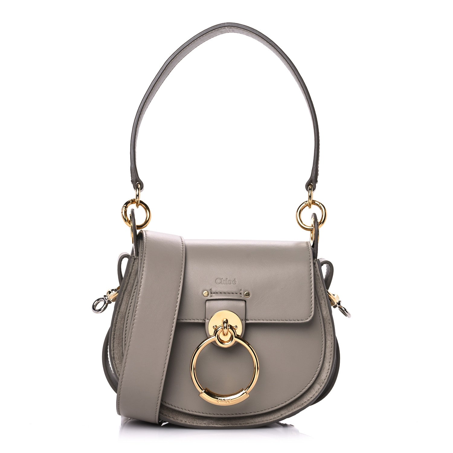 Chloe Calfskin Small Tess Bag Motty Grey 1 of 14