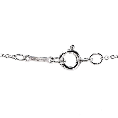 Tiffany Sterling Silver 16mm Elsa Peretti Cross Pendant Necklace 7 of 7