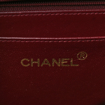 Chanel Lambskin Quilted XL Jumbo Single Flap Black 7 of 10