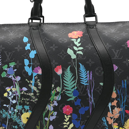 Louis Vuitton Monogram Eclipse Folia Keepall Bandouliere 50 7 of 9