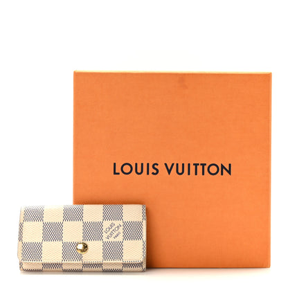 Louis Vuitton Damier Azur Multicles 4 Key Holder 8 of 8