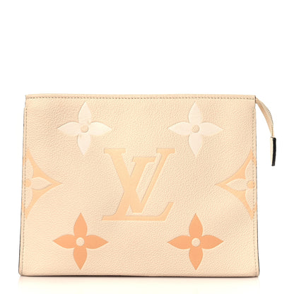 Louis Vuitton Empreinte Monogram Giant By The Pool Toiletry Pouch 26 Cream Saffron 1 of 8