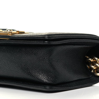 Chanel Caviar Quilted Small Boy Flap Black 10 of 11