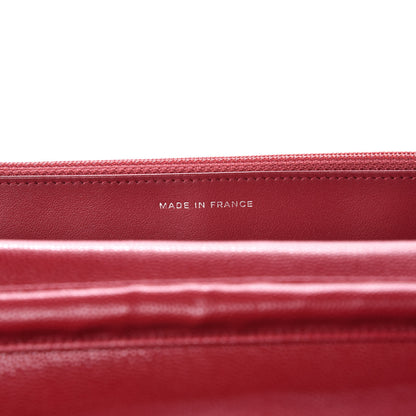 Chanel Caviar Quilted Wallet on Chain WOC Pink 8 of 10