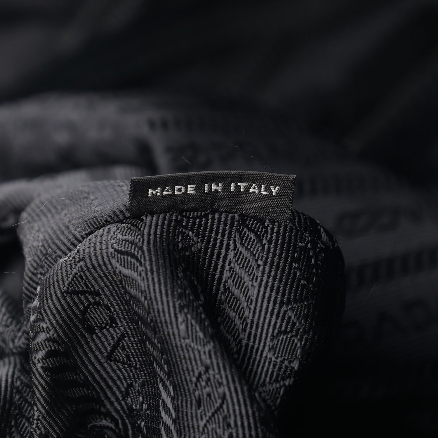 Prada Nylon New Vela Studded Tote Black Fuoco 11 of 12