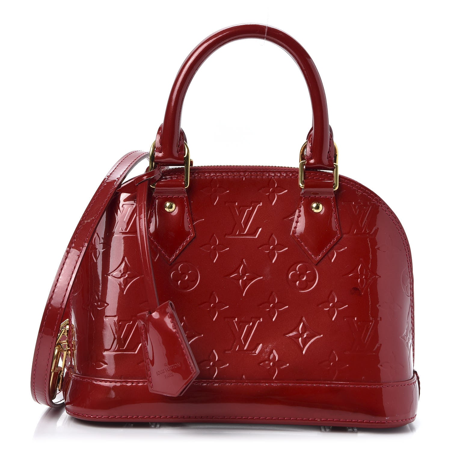 Louis Vuitton Vernis Alma BB Pomme D'Amour 1 of 11