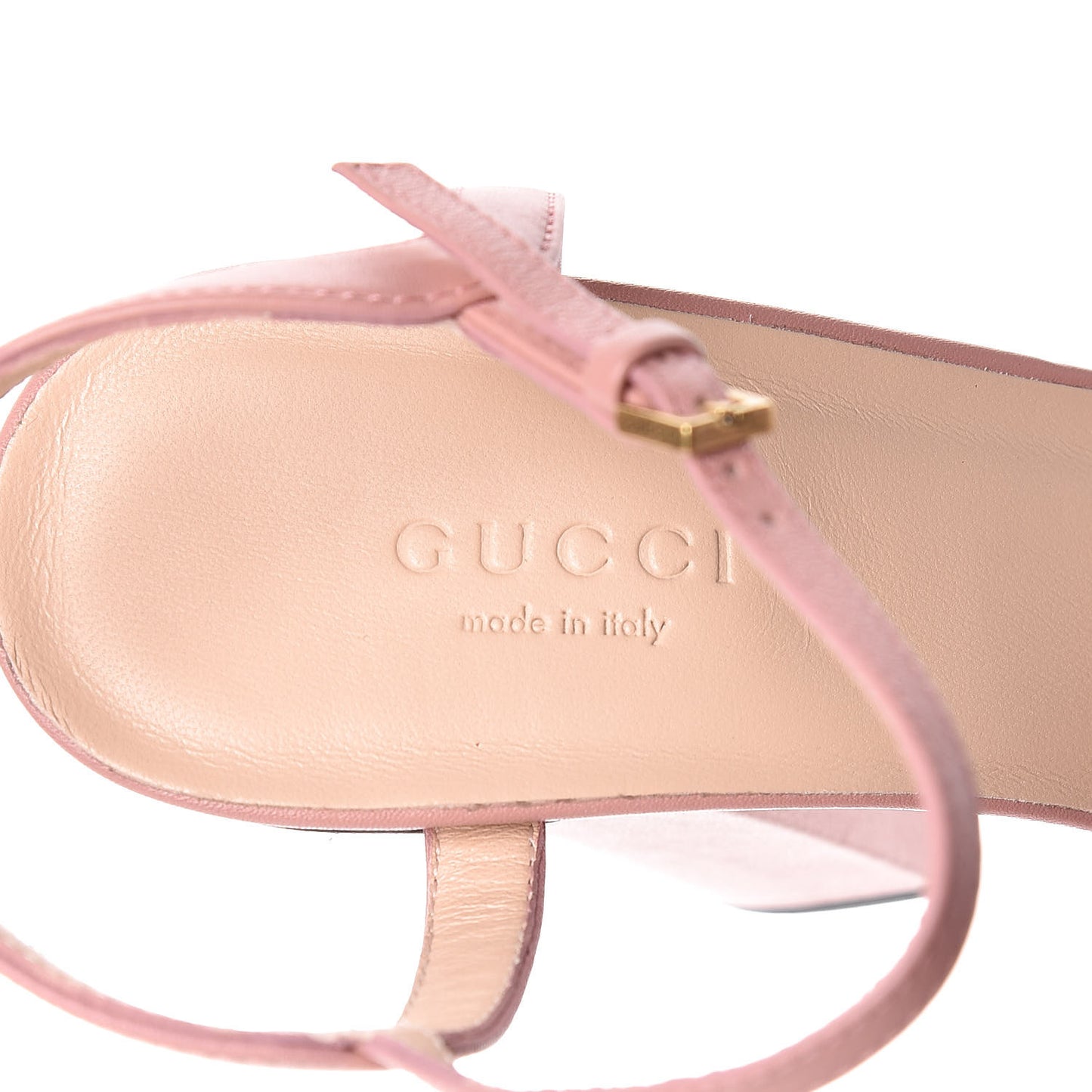 Calfskin Miro Soft Horsebit High Heel Sandals 38 Soft Pink