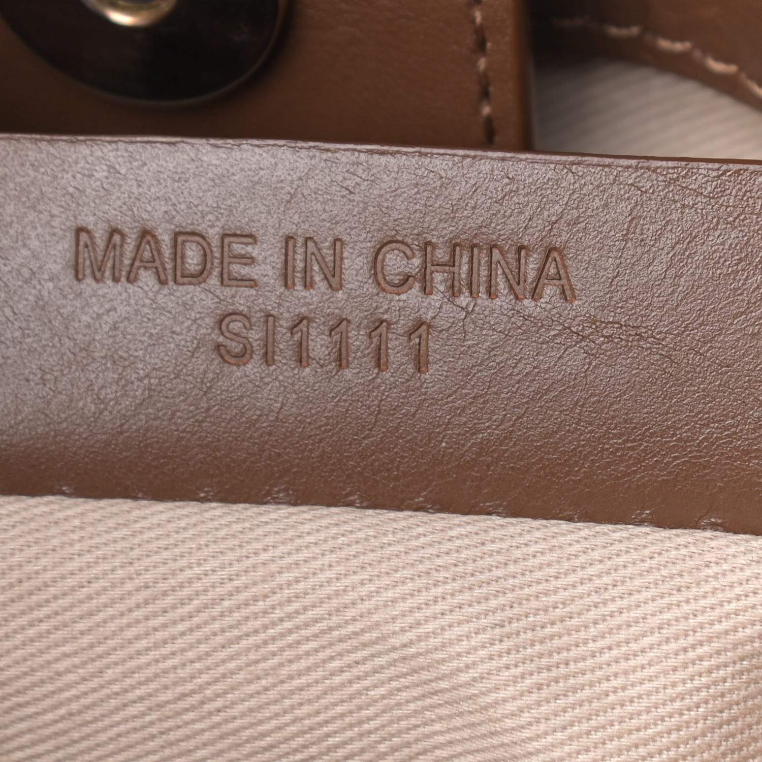 Givenchy Lambskin Satchel Brown 6 of 13