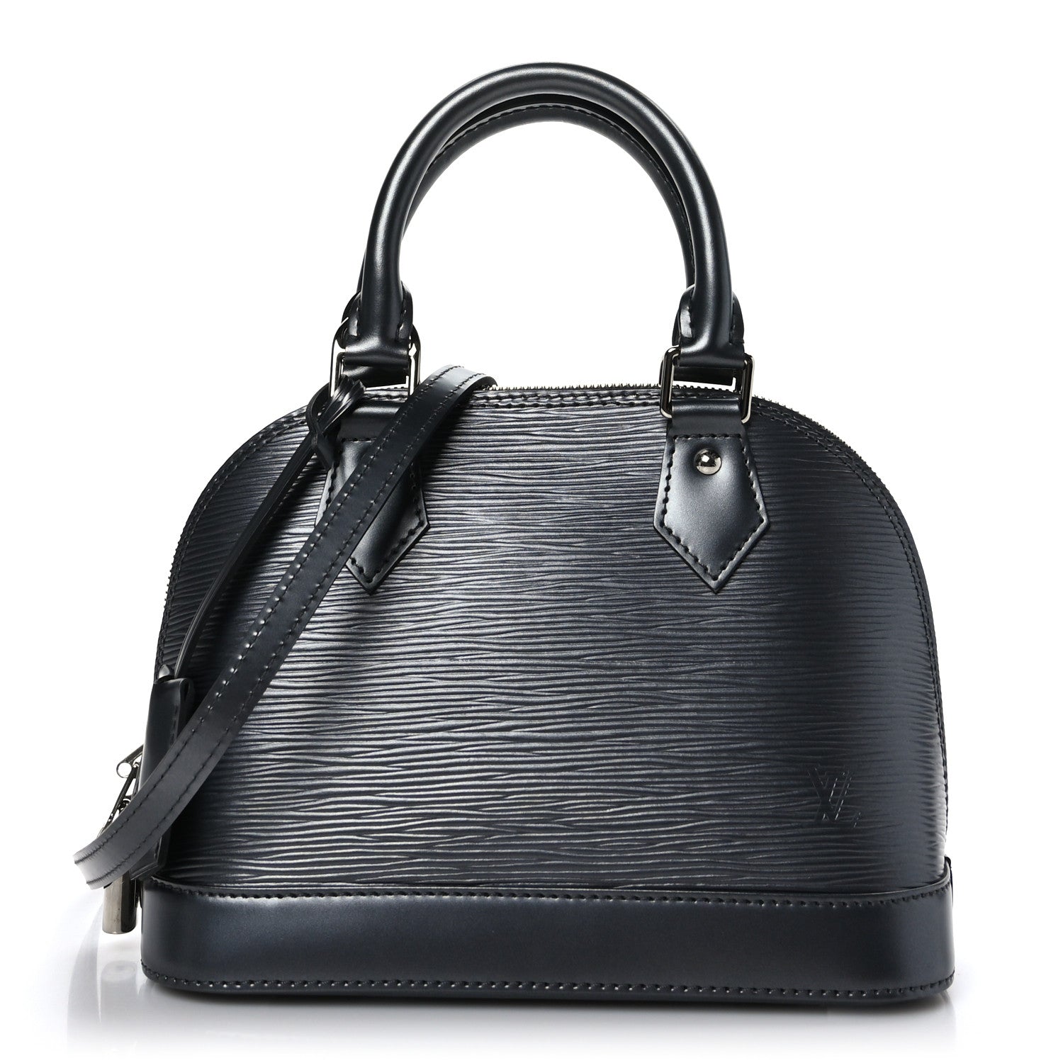 Louis Vuitton Epi Alma BB Anthracite Nacre 1 of 8