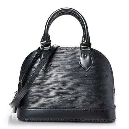 Louis Vuitton Epi Alma BB Anthracite Nacre 1 of 8
