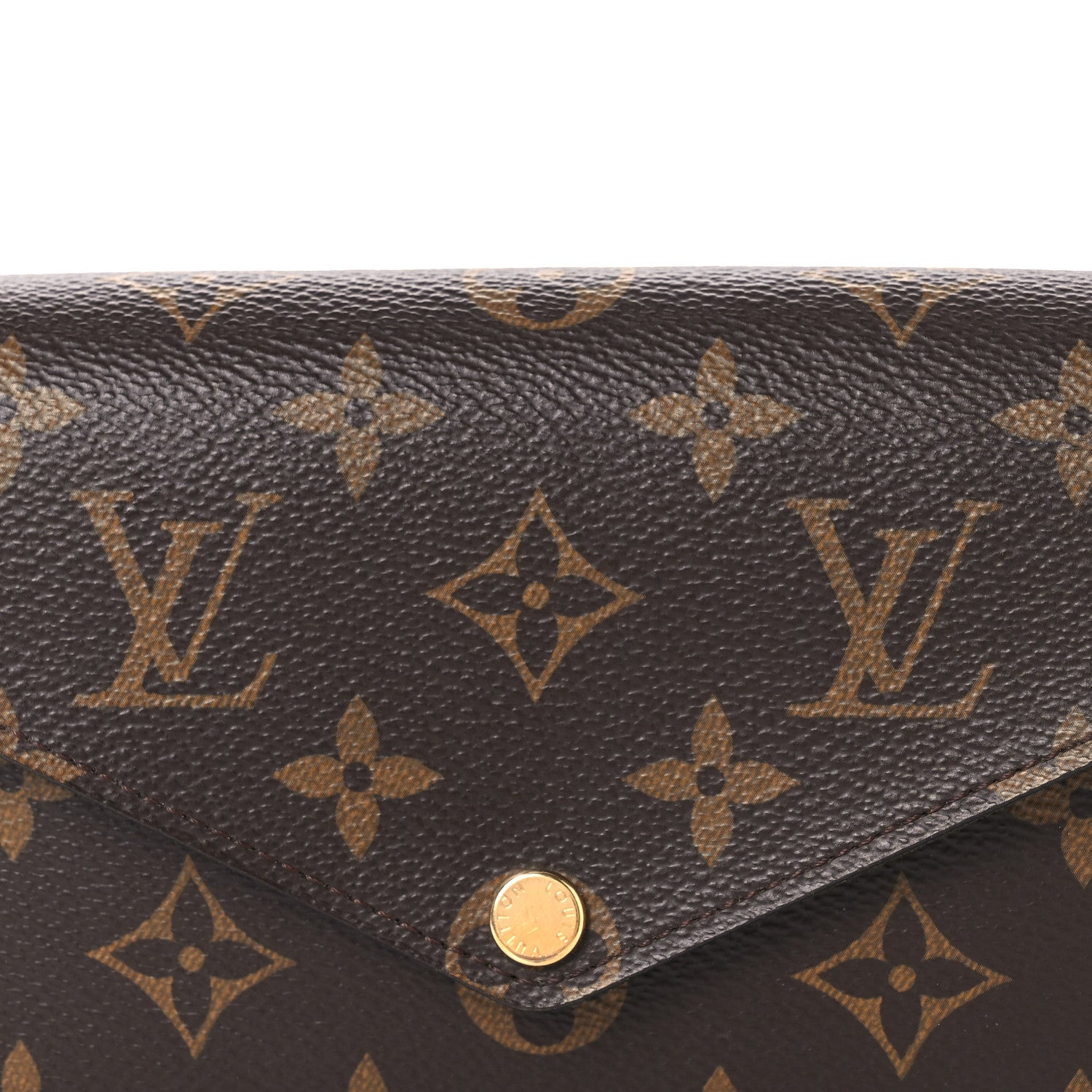 Louis Vuitton Monogram Felicie Strap & Go Kaki 7 of 9