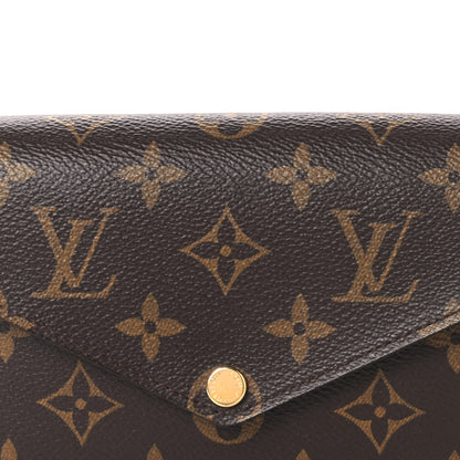 Louis Vuitton Monogram Felicie Strap & Go Kaki 7 of 9