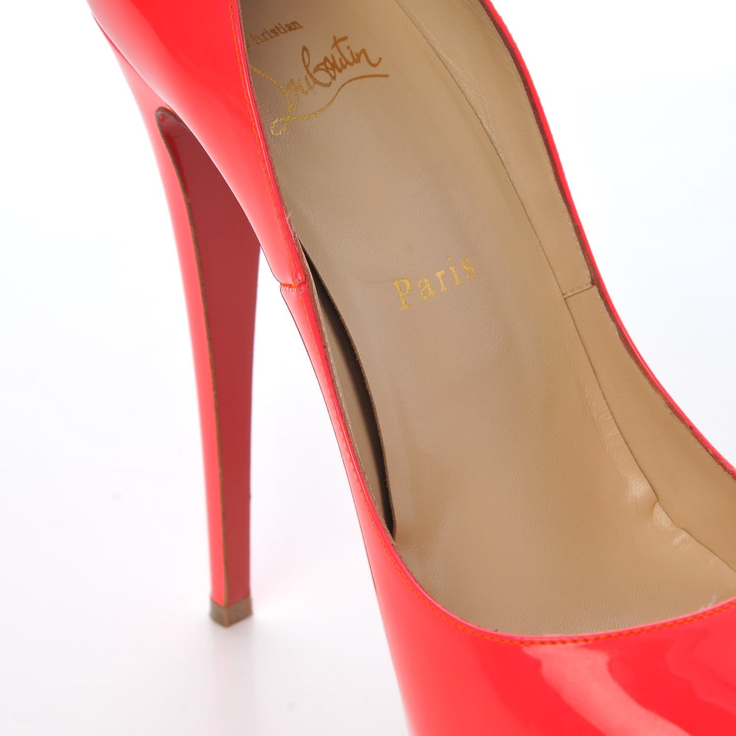 Patent Lady Peep 150 Pumps 39.5 Rose Paris