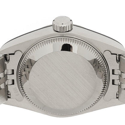 Rolex Stainless Steel 18K White Gold 26mm Oyster Perpetual Datejust Watch Blue Roman 79174 4 of 4