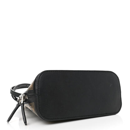 Gucci X SEGA Calfskin GUCCY Stars Mini Dome Shoulder Bag Black Gold 4 of 10