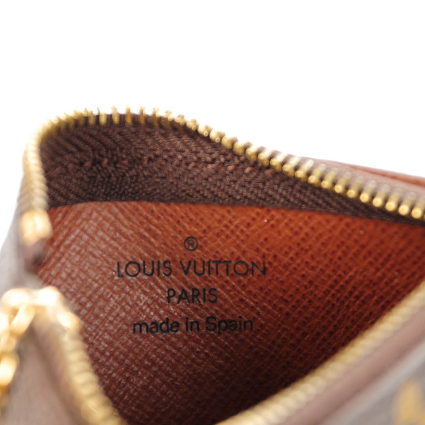 Monogram Key Pouch
