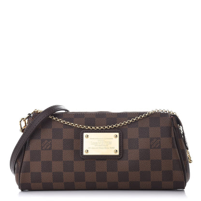 Louis Vuitton Damier Ebene Eva Clutch 1 of 11