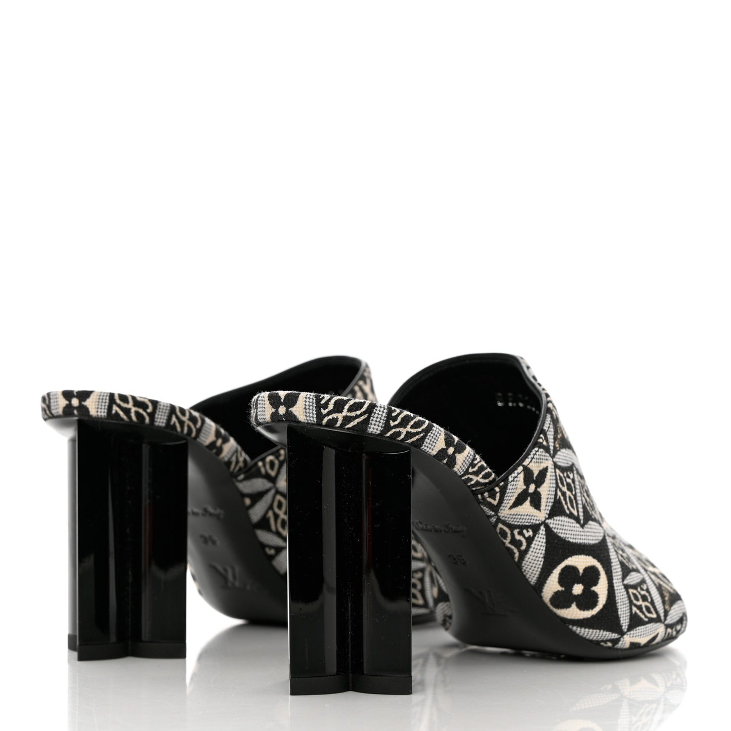 Jacquard Since 1854 Silhouette Mules 36 Grey