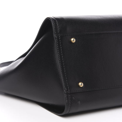 Chanel Caviar Medium Studded Deauville Tote Black 7 of 12