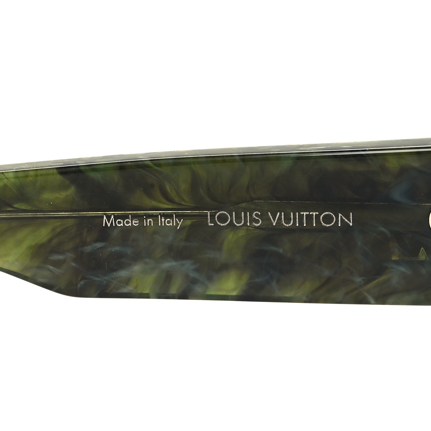 Acetate Marble Effect Swarovski Cyclone Sunglasses Z1552W Green